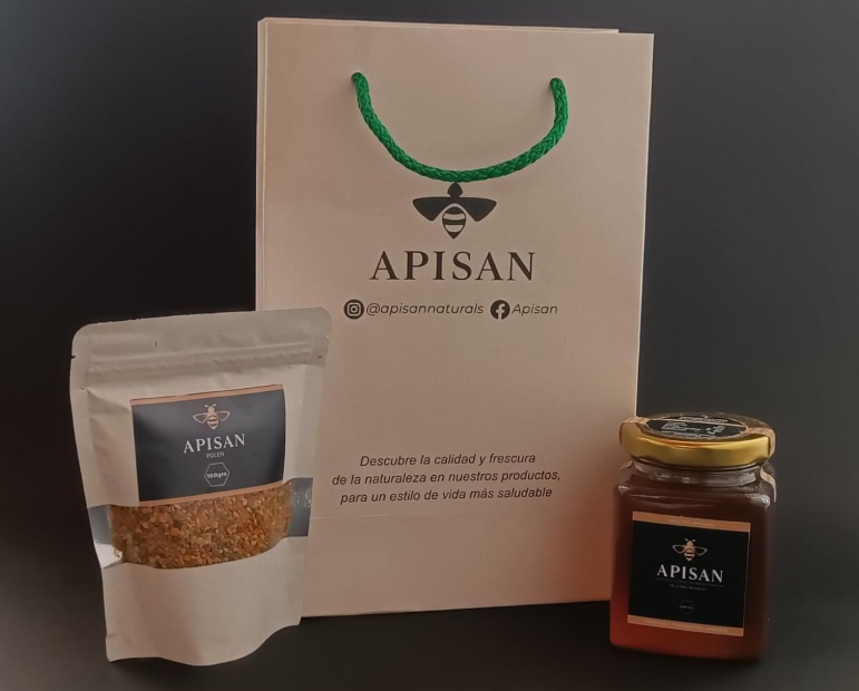 Kit premium Miel 200 ml y Polen 100 gramos