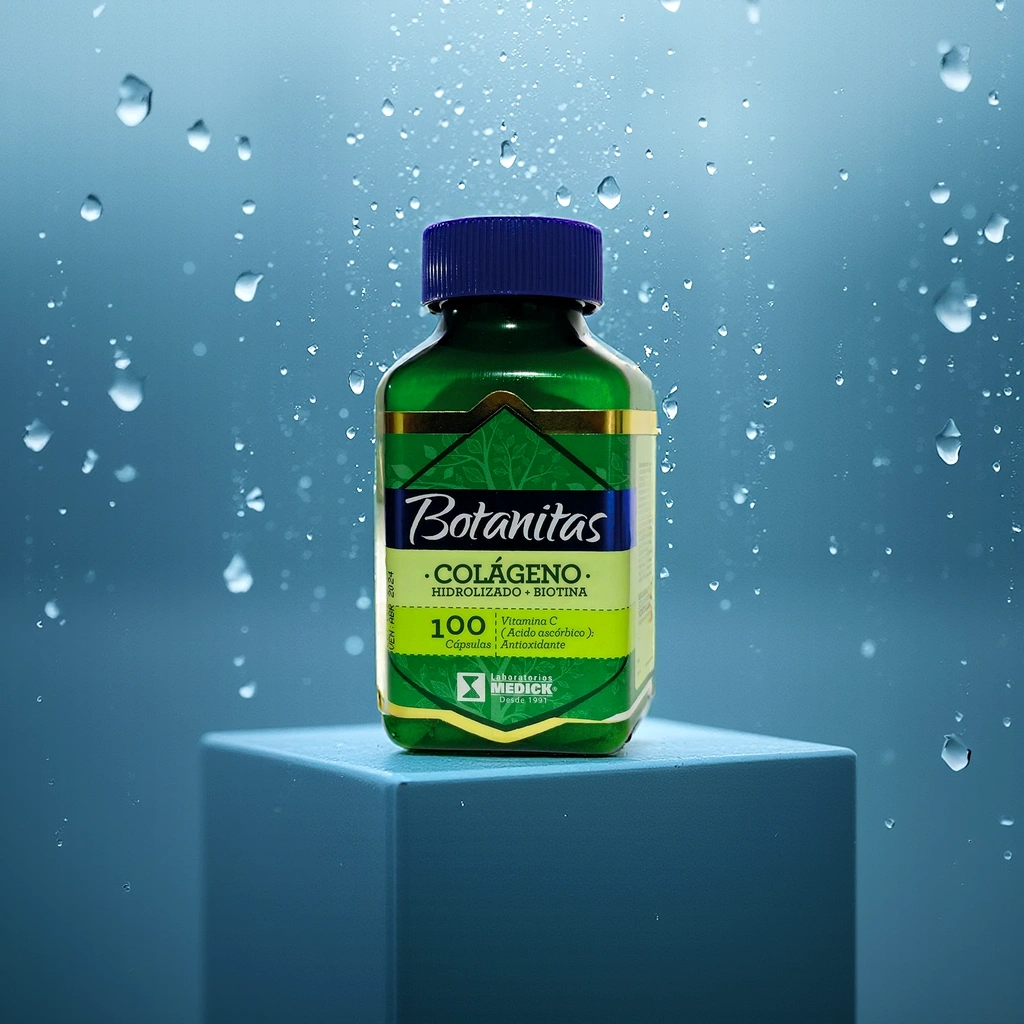 Colágeno Hidrolizado + Biotina X 100 Cápsulas